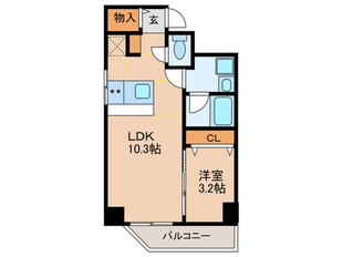 La Bentenの物件間取画像